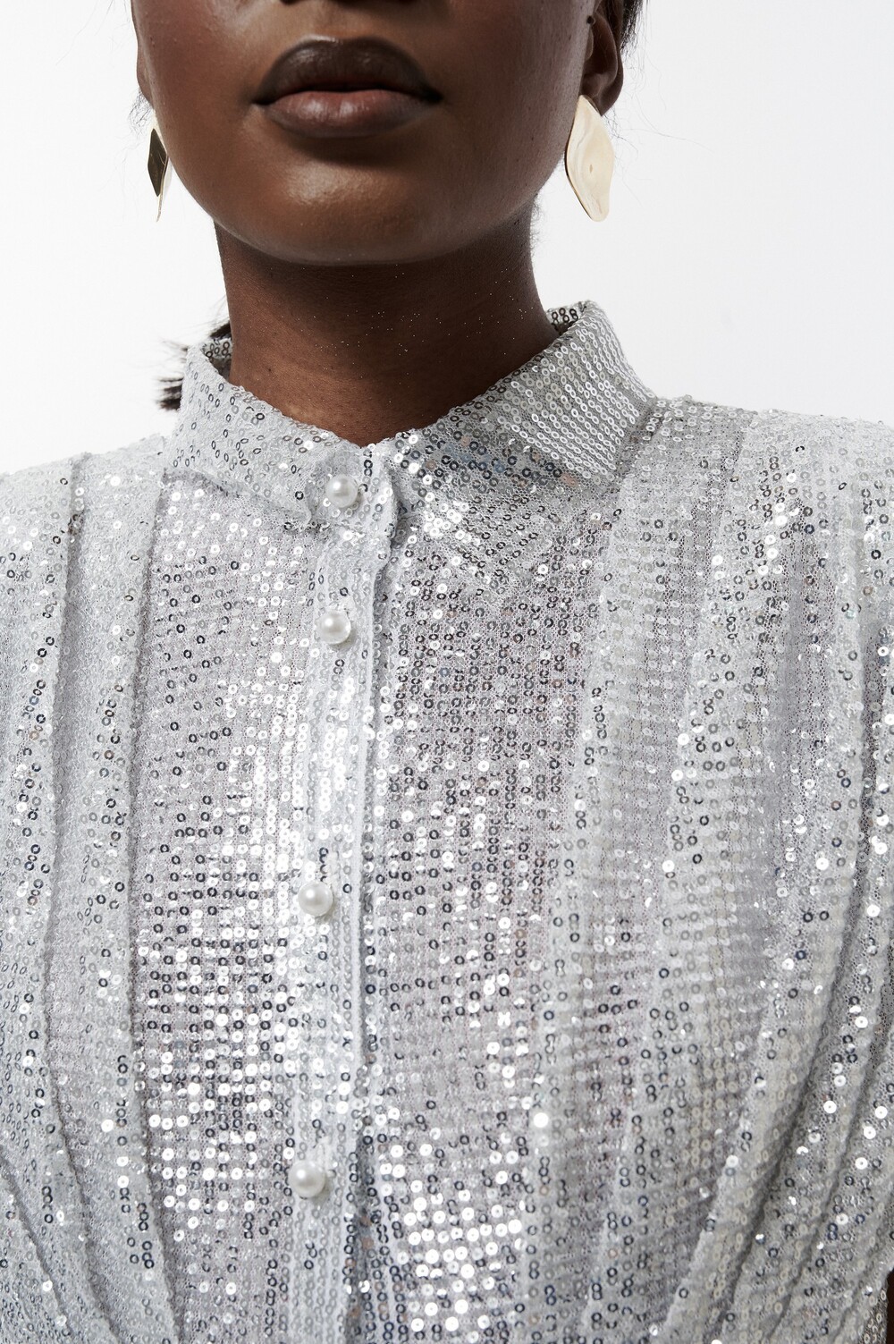 Sequined shirt